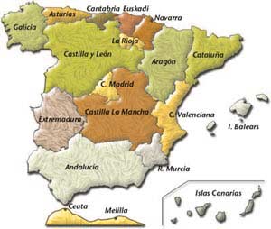 España en Comunidades